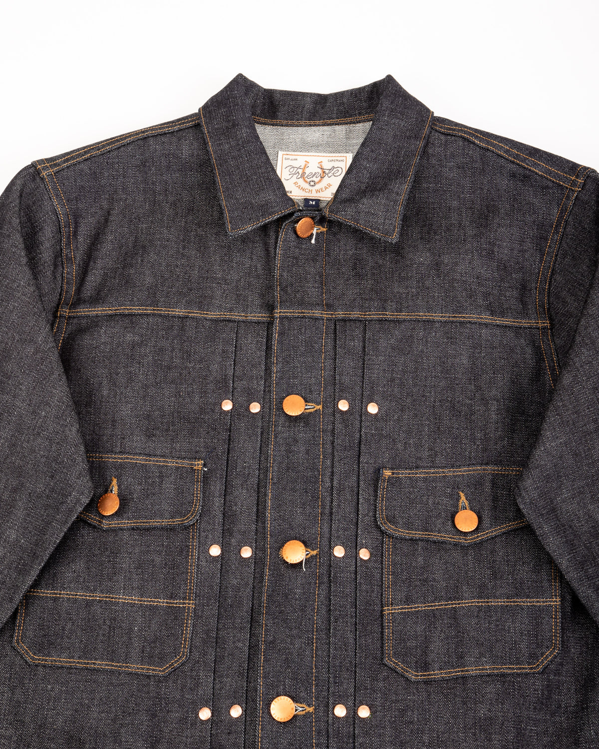 Freenote RJ-3 Jacket - 14oz Broken Twill Denim - Standard & Strange