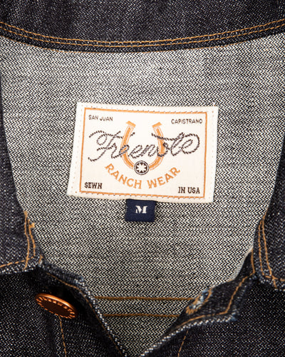 Freenote RJ-3 Jacket - 14oz Broken Twill Denim - Standard & Strange