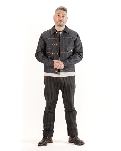Freenote RJ-3 Jacket - 14oz Broken Twill Denim - Standard & Strange