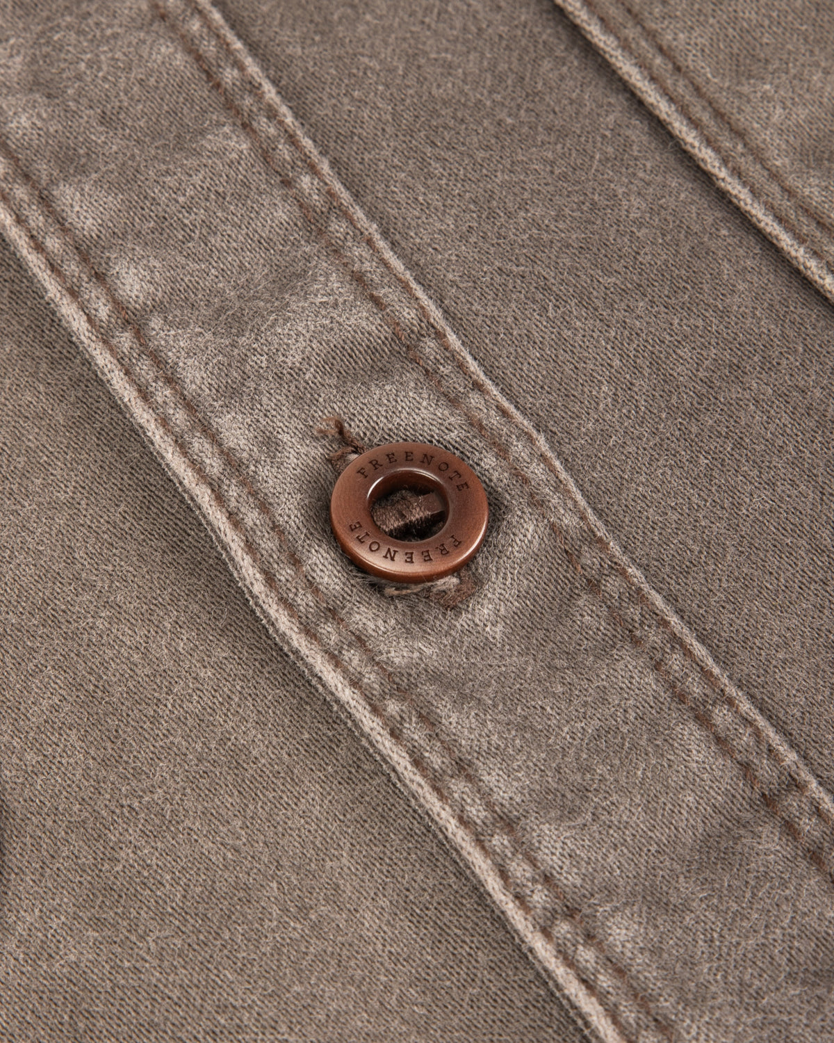 Freenote Utility Shirt - Chocolate - Standard & Strange