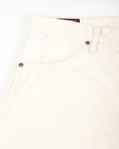 Freenote Wilkes Western Cut - 11oz Natural Rinsed Canvas - Standard & Strange