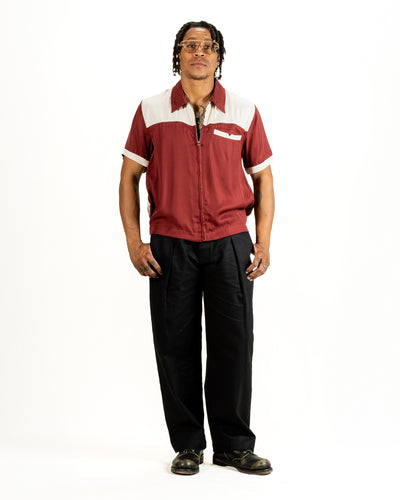 Freenote Yorba Zip S/S - Maroon Combo - Standard & Strange
