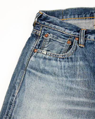 Fullcount 1341-0105 Wide Denim "Dartford" - Indigo Blue - Standard & Strange