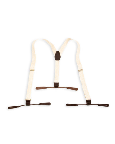 Fullcount Suspenders - Beige - Standard & Strange