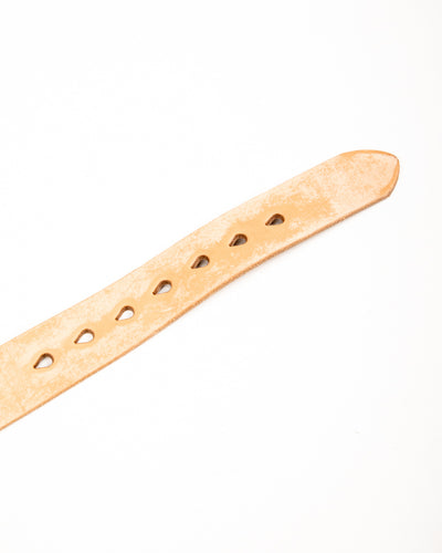Fullcount Wild Leather Belt - Natural - Standard & Strange