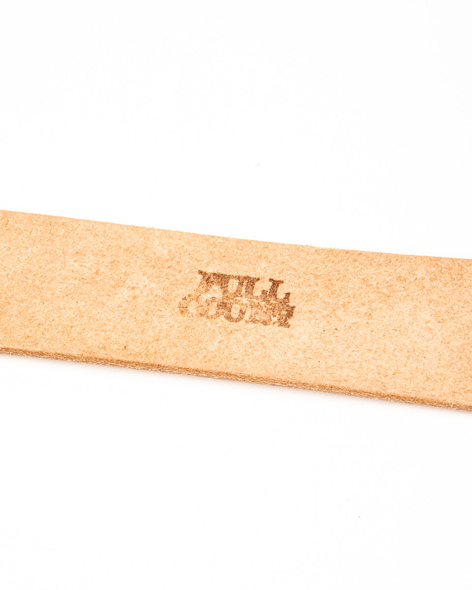 Fullcount Wild Leather Belt - Natural - Standard & Strange