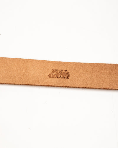 Fullcount Wild Leather Garrison Belt - Natural - Standard & Strange