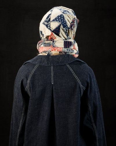 Kapital Fulling Wool Scarf IDG-RAG - Indigo - Standard & Strange