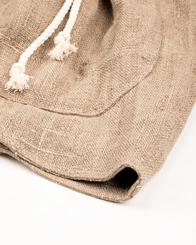 Gathering Beekeeper Jacket - Beige Handwoven Hemp - Standard & Strange