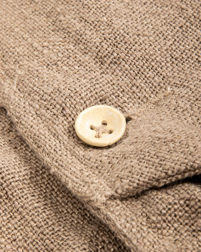 Gathering Beekeeper Jacket - Beige Handwoven Hemp - Standard & Strange