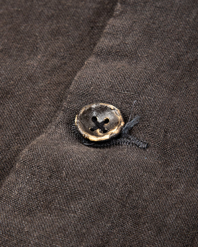 Gathering Fisherman Jacket - Black Linen Stonewash - Standard & Strange