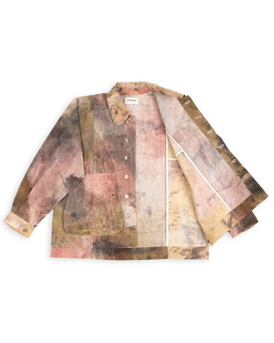 Gathering Farmer Jacket - Light Monet Cotton Canvas - Standard & Strange