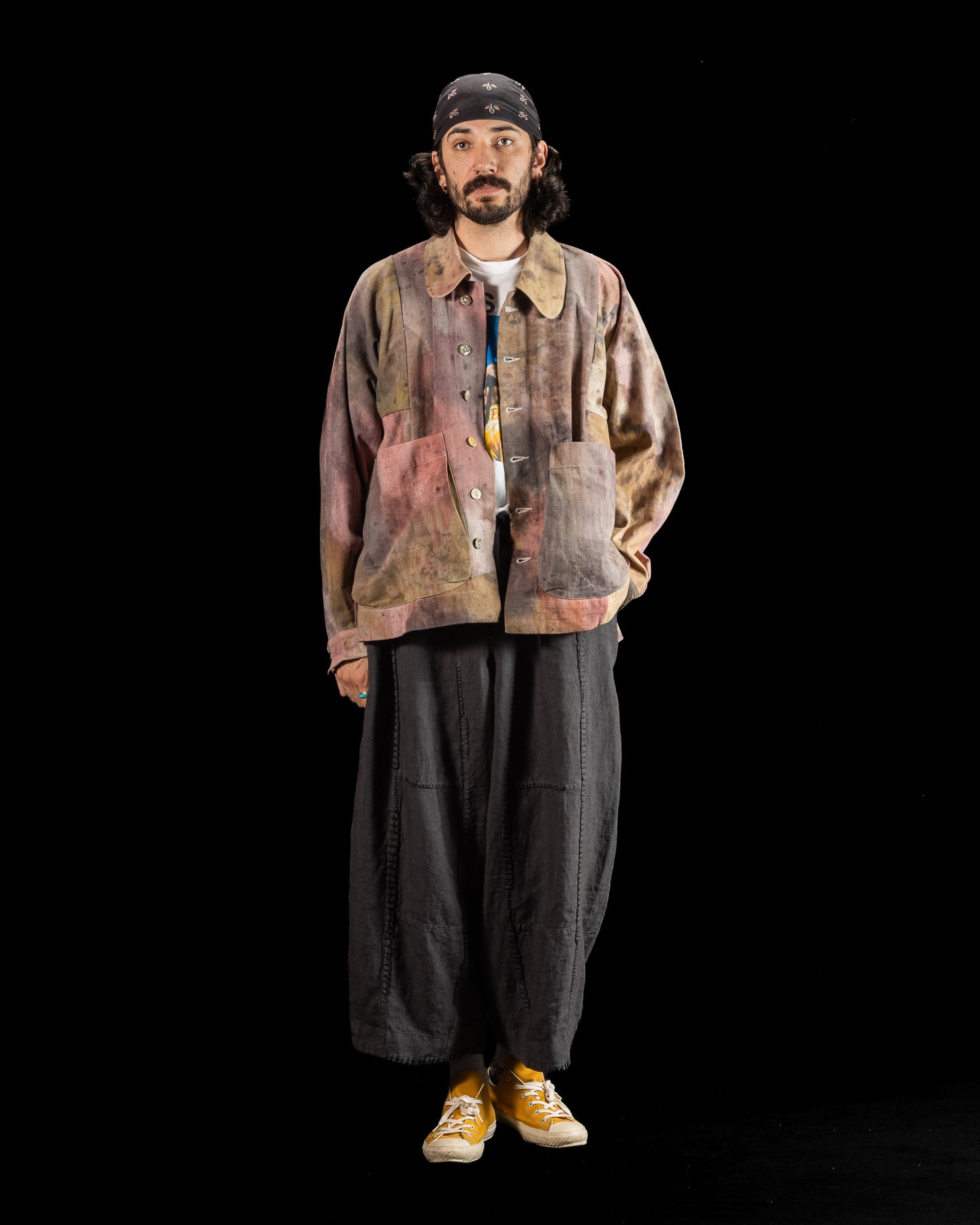 Gathering Farmer Jacket - Light Monet Cotton Canvas - Standard & Strange