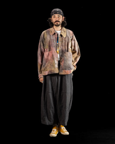 Gathering Farmer Jacket - Light Monet Cotton Canvas - Standard & Strange