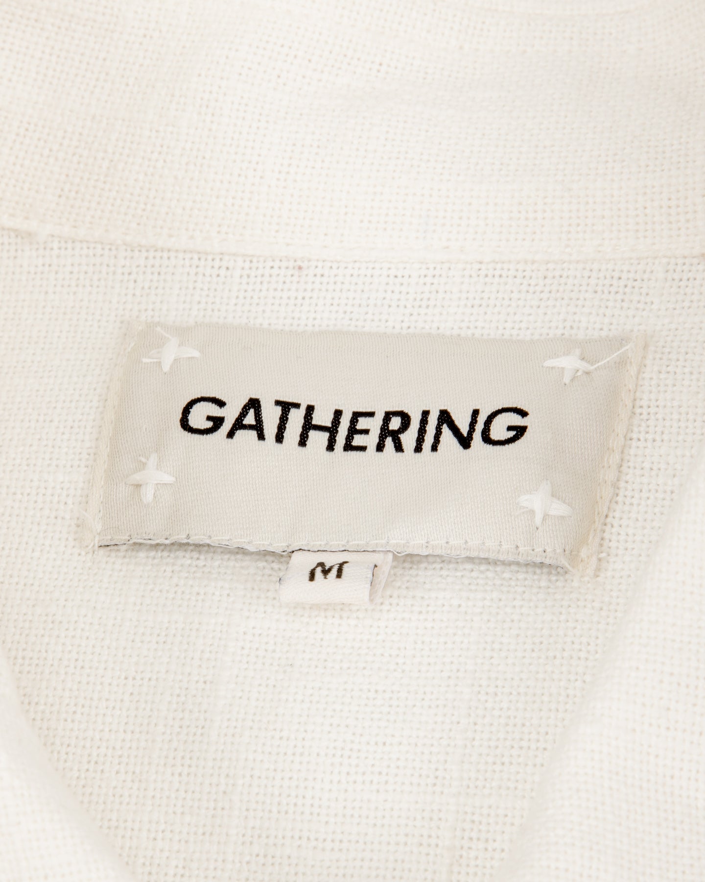 Gathering Farmer Jacket - White Handloom Cotton - Standard & Strange