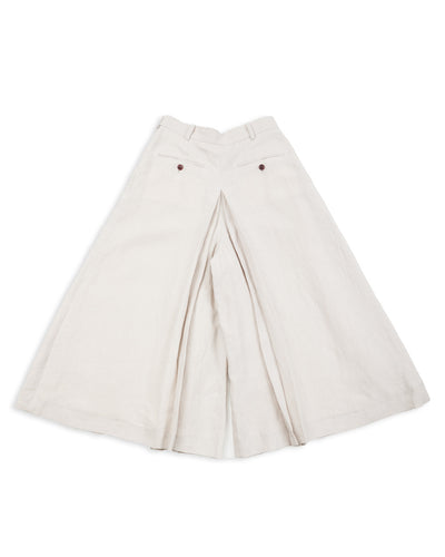 Gorsch Belgian Linen Culotte - Light Grey - Standard & Strange