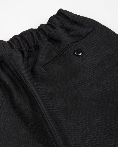Gorsch One Size Wool Hemp Easy Trousers - Black - Standard & Strange
