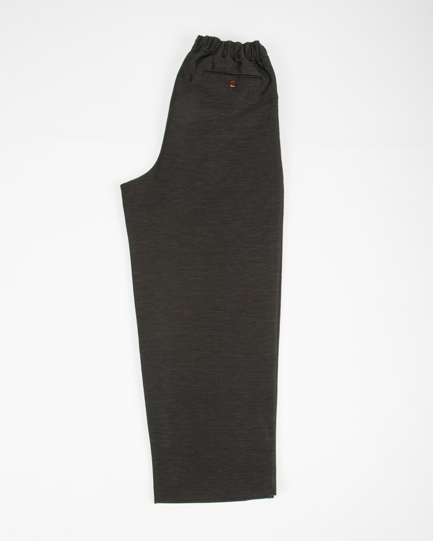 Gorsch One Size Wool Hemp Easy Trousers - Deep Green - Standard & Strange
