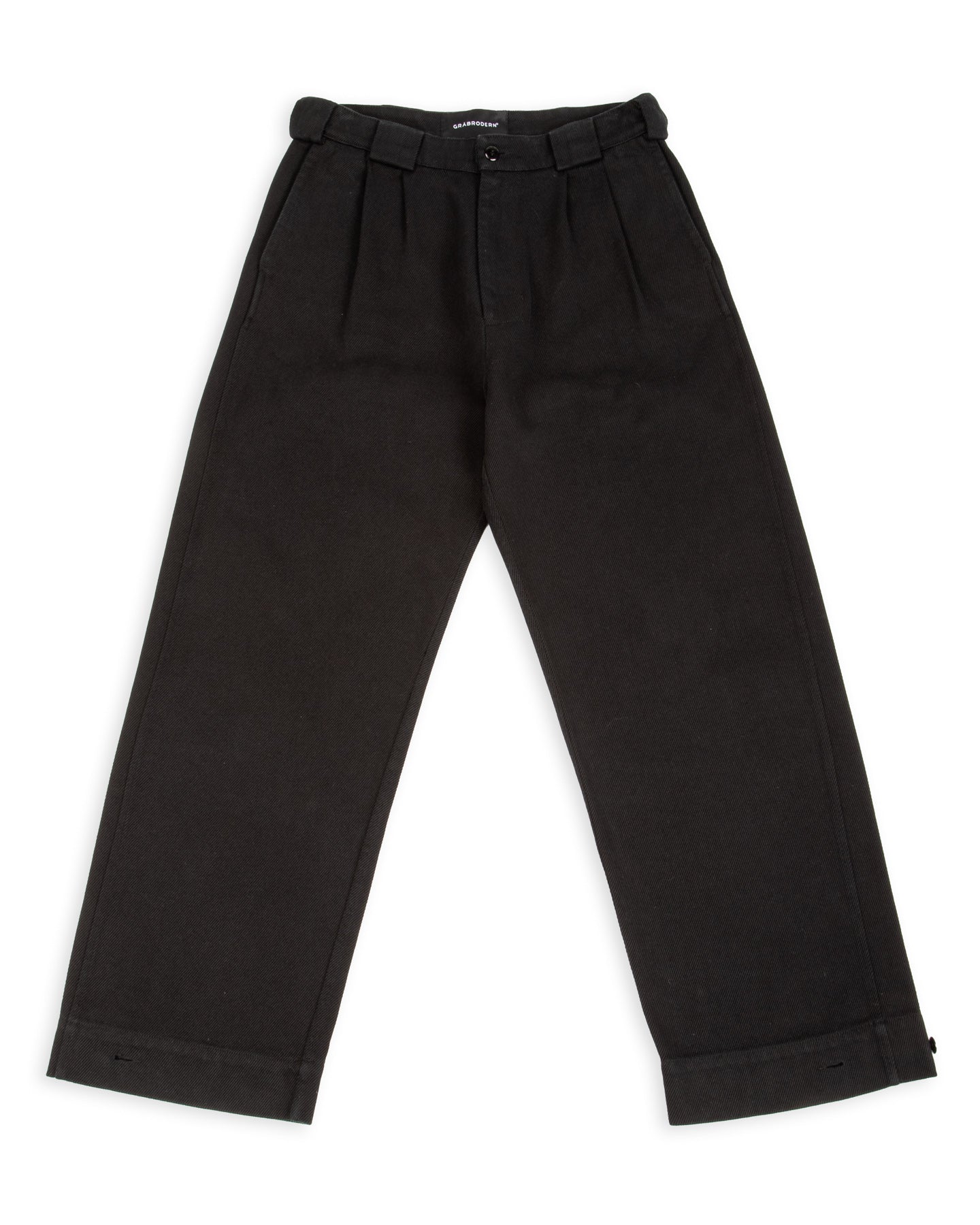 Gråbrodern Eke Chino - Heavy Italian Twill Black - Standard & Strange