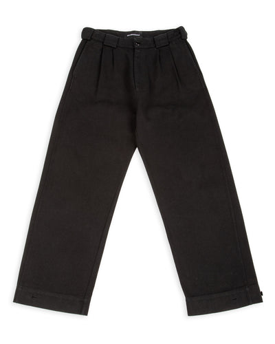 Gråbrodern Eke Chino - Heavy Italian Twill Black - Standard & Strange