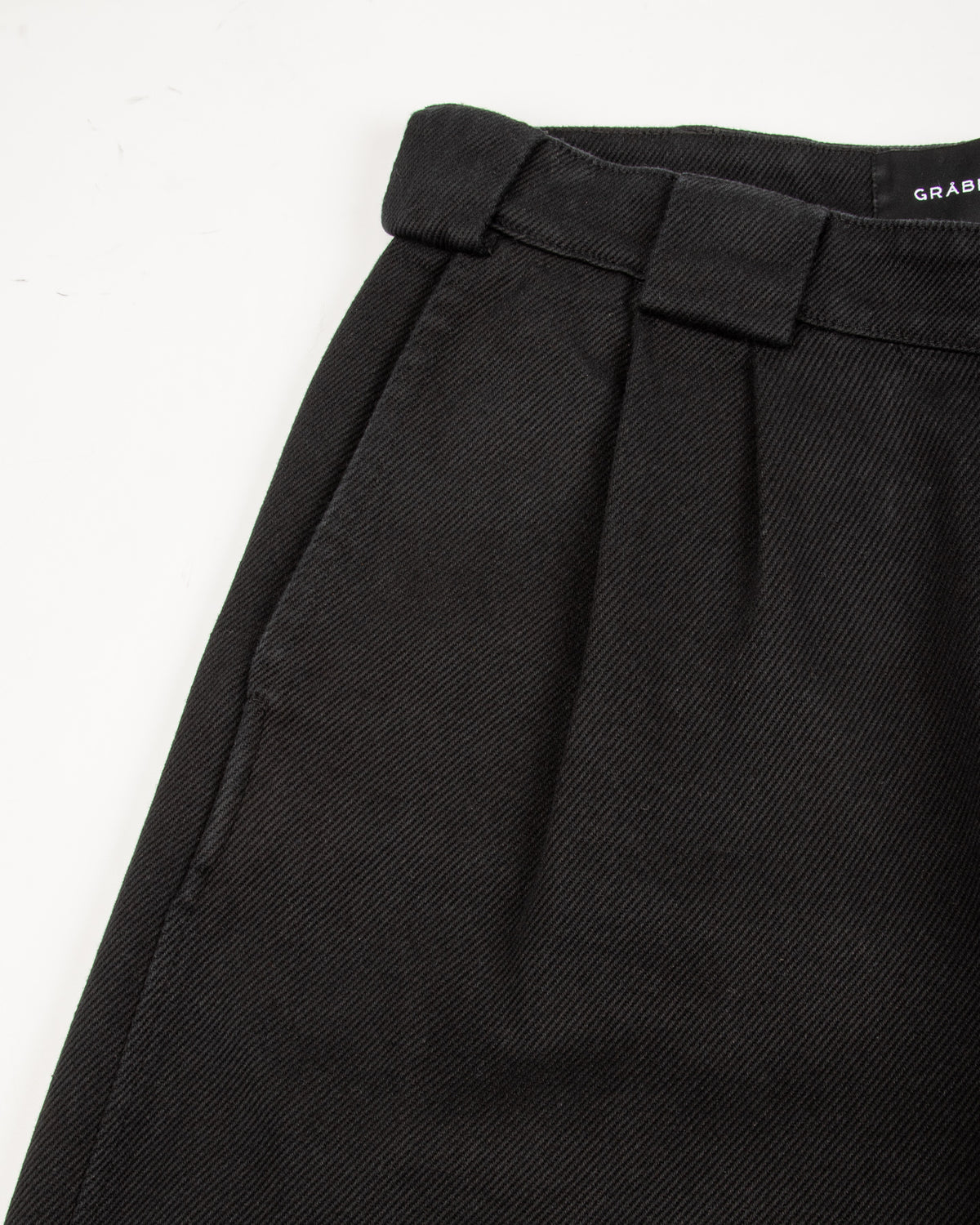 Gråbrodern Eke Chino - Heavy Italian Twill Black - Standard & Strange
