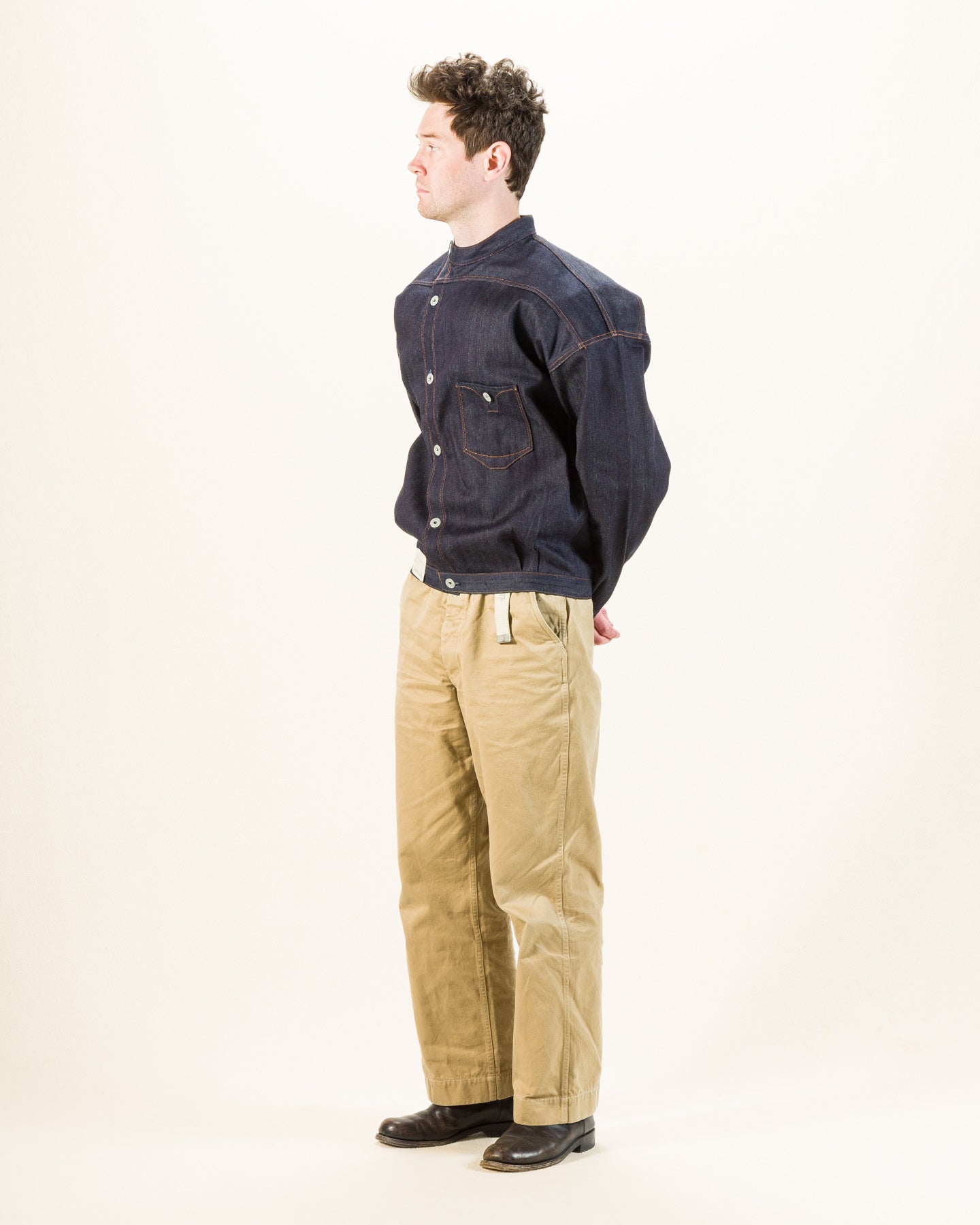 Gråbrodern Norrgårde Jacket - 11.5 oz Plain Selvedge - Standard & Strange