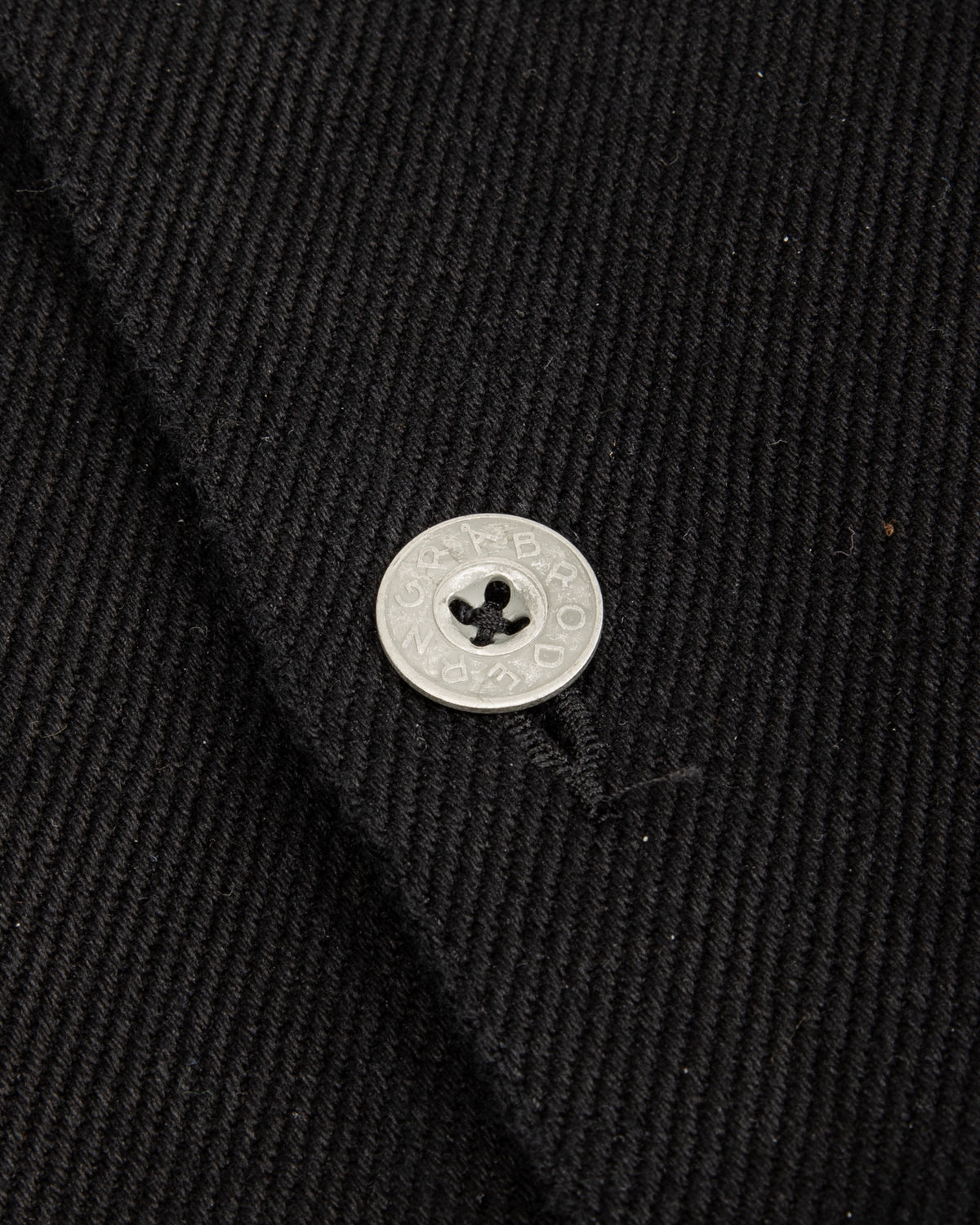 Gråbrodern Norrgårde Jacket - Heavy Italian Twill Black - Standard & Strange