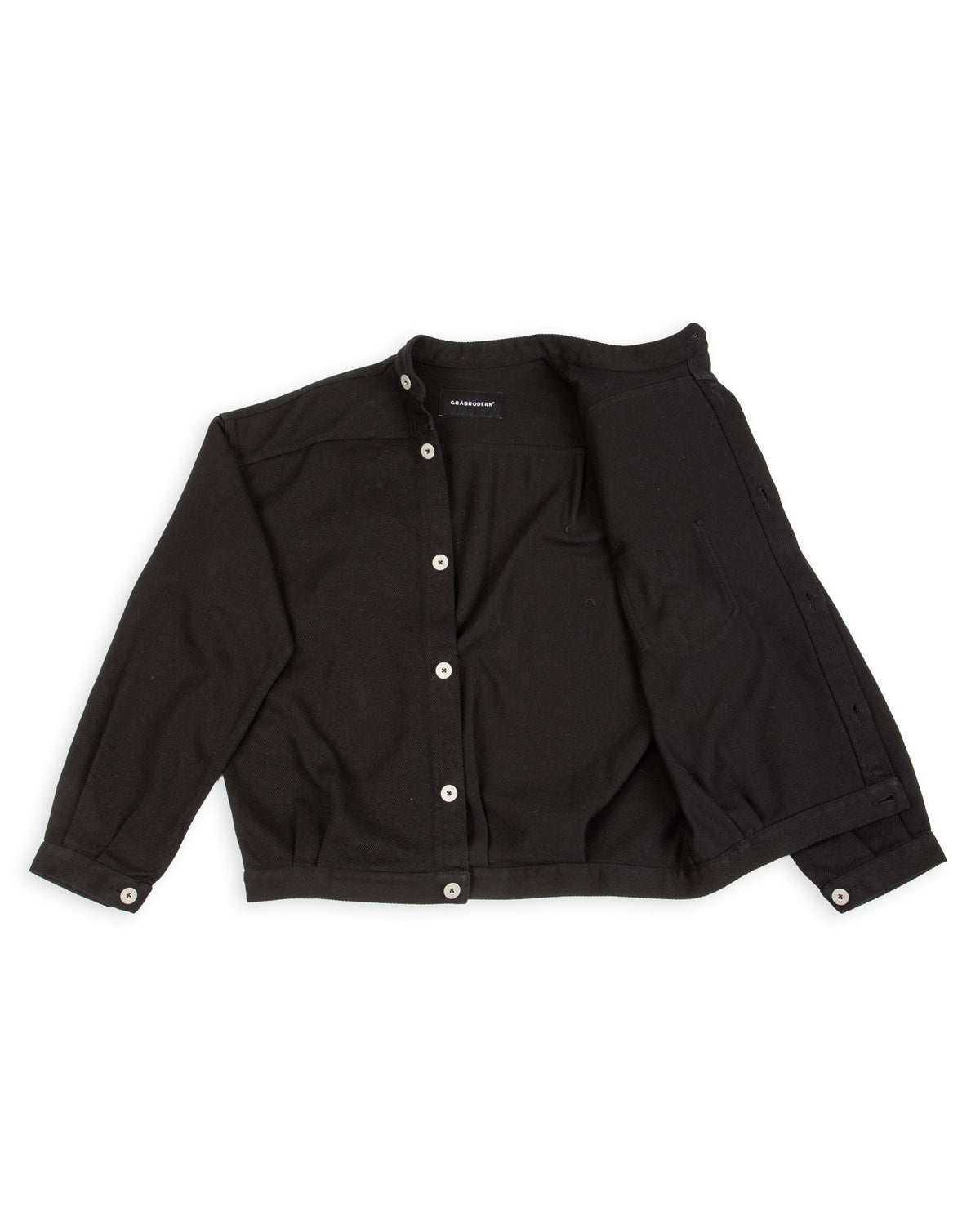Gråbrodern Norrgårde Jacket - Heavy Italian Twill Black - Standard & Strange