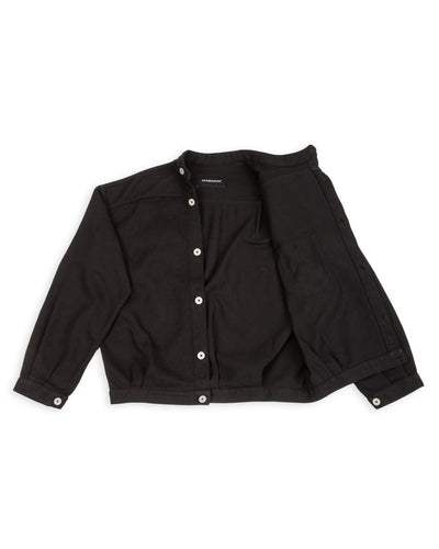 Gråbrodern Norrgårde Jacket - Heavy Italian Twill Black - Standard & Strange