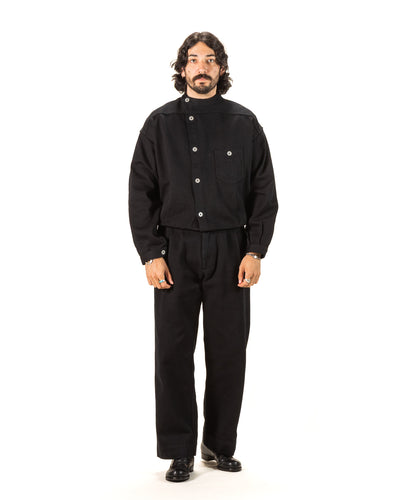 Gråbrodern Norrgårde Jacket - Heavy Italian Twill Black - Standard & Strange