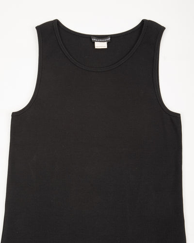 Gråbrodern Vidunge Tank Top - Heavy Cotton Rib Black - Standard & Strange