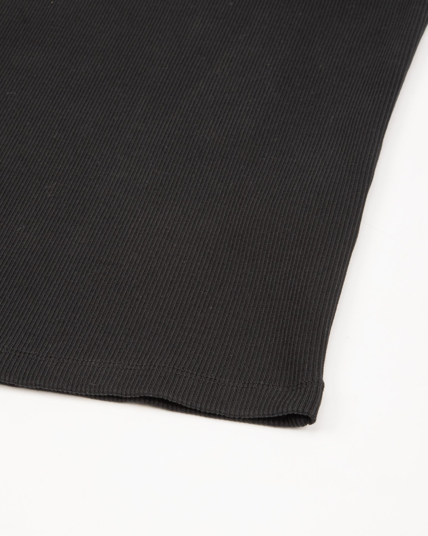 Gråbrodern Vidunge Tank Top - Heavy Cotton Rib Black - Standard & Strange
