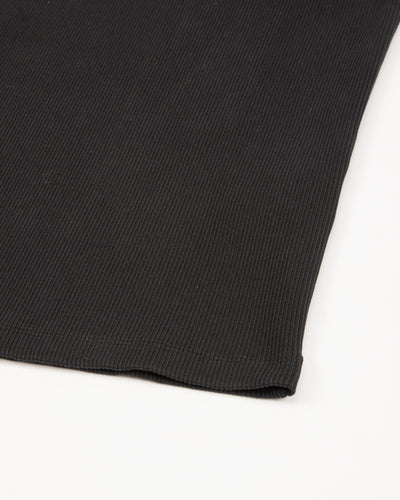 Gråbrodern Vidunge Tank Top - Heavy Cotton Rib Black - Standard & Strange