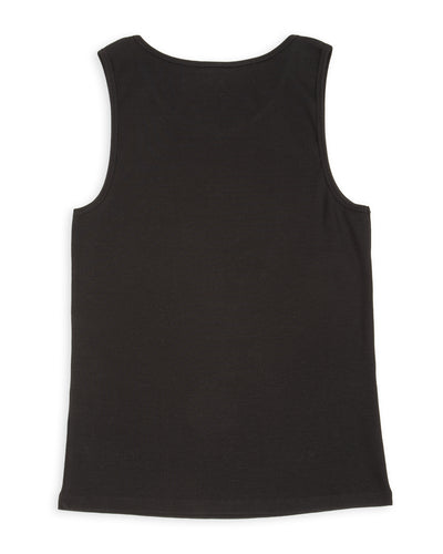Gråbrodern Vidunge Tank Top - Heavy Cotton Rib Black - Standard & Strange