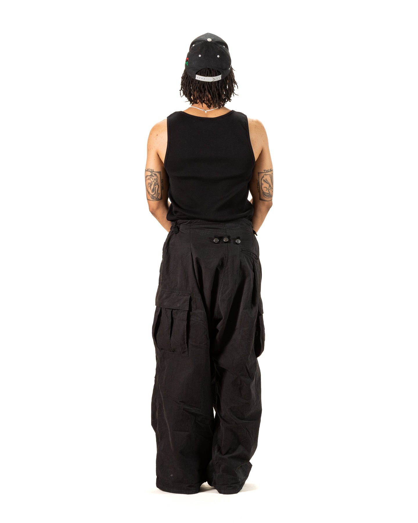 Gråbrodern Vidunge Tank Top - Heavy Cotton Rib Black - Standard & Strange