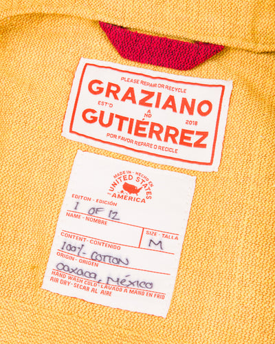 Graziano and Gutiérrez Camp Shirt - Miel - Standard & Strange