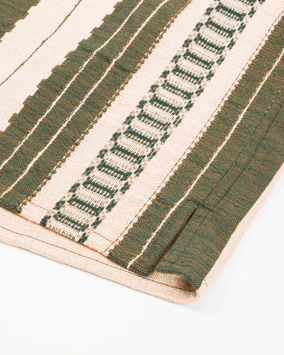 Graziano and Gutiérrez Camp Shirt - Verde Striped - Standard & Strange
