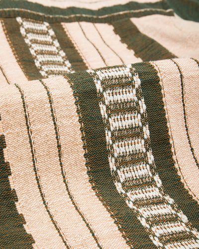 Graziano and Gutiérrez Camp Shirt - Verde Striped - Standard & Strange