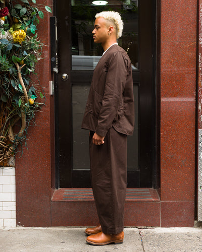 Hansen Bernard Loose Fit Jacket - Coffee Drill - Standard & Strange