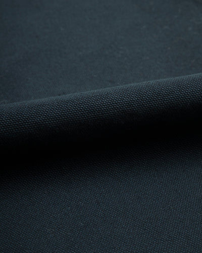 Hansen Trygve Wide Cut Cropped Trouser - Black Canvas - Standard & Strange