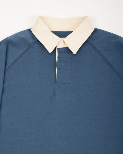 Heimat Raglan Rugby - Trail Blue - Standard & Strange