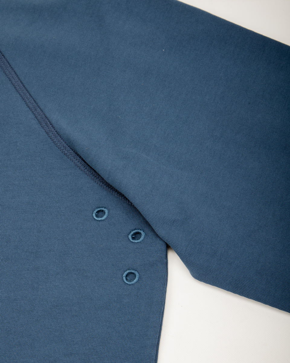 Heimat Raglan Rugby - Trail Blue - Standard & Strange
