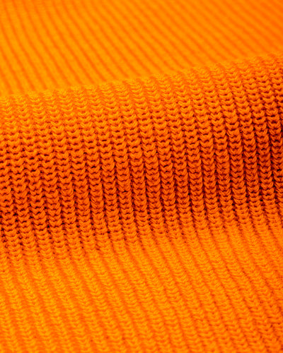 Heimat Rundhals Pullover Crew Neck Sweater - Rescue Orange - Standard & Strange