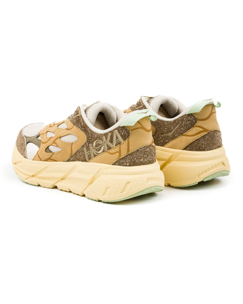 Hoka Clifton L Suede - Oat Milk/Pollen - Standard & Strange