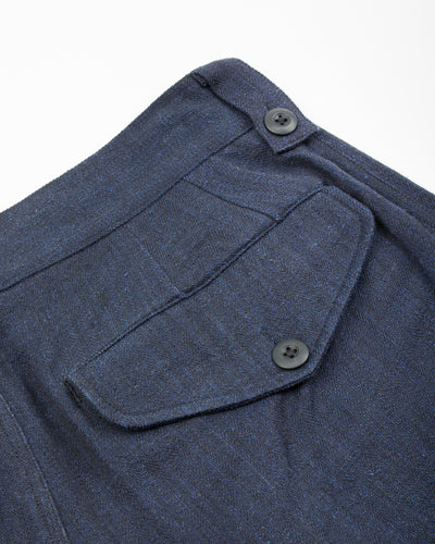 Indi + Ash Big Short - Iron/Indigo Powerloom Military HBT - Standard & Strange