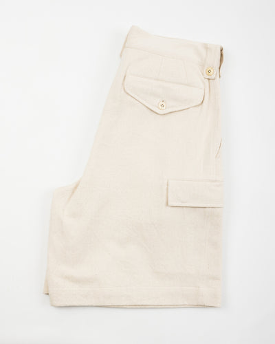 Indi + Ash Big Short - Natural Powerloom Military HBT - Standard & Strange