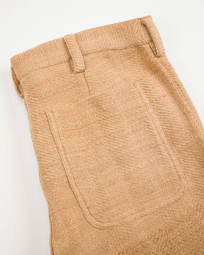Indi + Ash Isaac Pant - Handspun Cutch Brown HBT - Standard & Strange