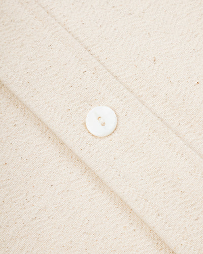 Indi + Ash Matty Overshirt - Patchwork Natural/Oat Spacedye - Standard & Strange