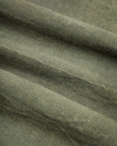 Indi + Ash Cropped Utility Jacket - Forest Green Crackle Enzyme Canvas - Standard & Strange