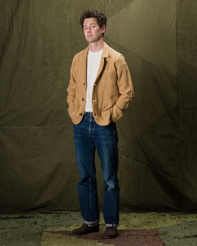 Indi + Ash Study Jacket - Handspun Cutch Brown HBT - Standard & Strange